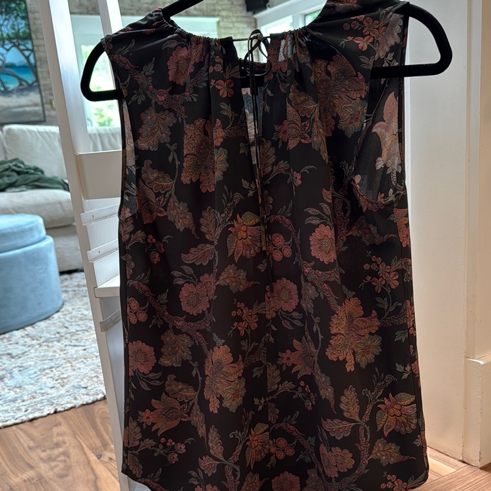 Theory Multicolor Floral Top